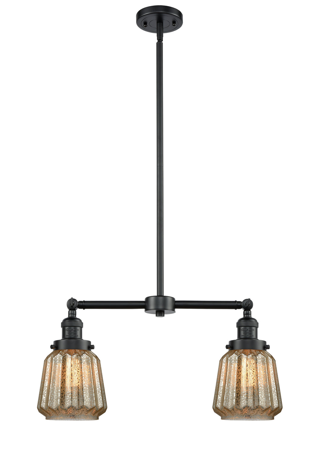 Innovations Franklin Restoration 209-OB-G146 Pendant Light - Oil Rubbed Bronze