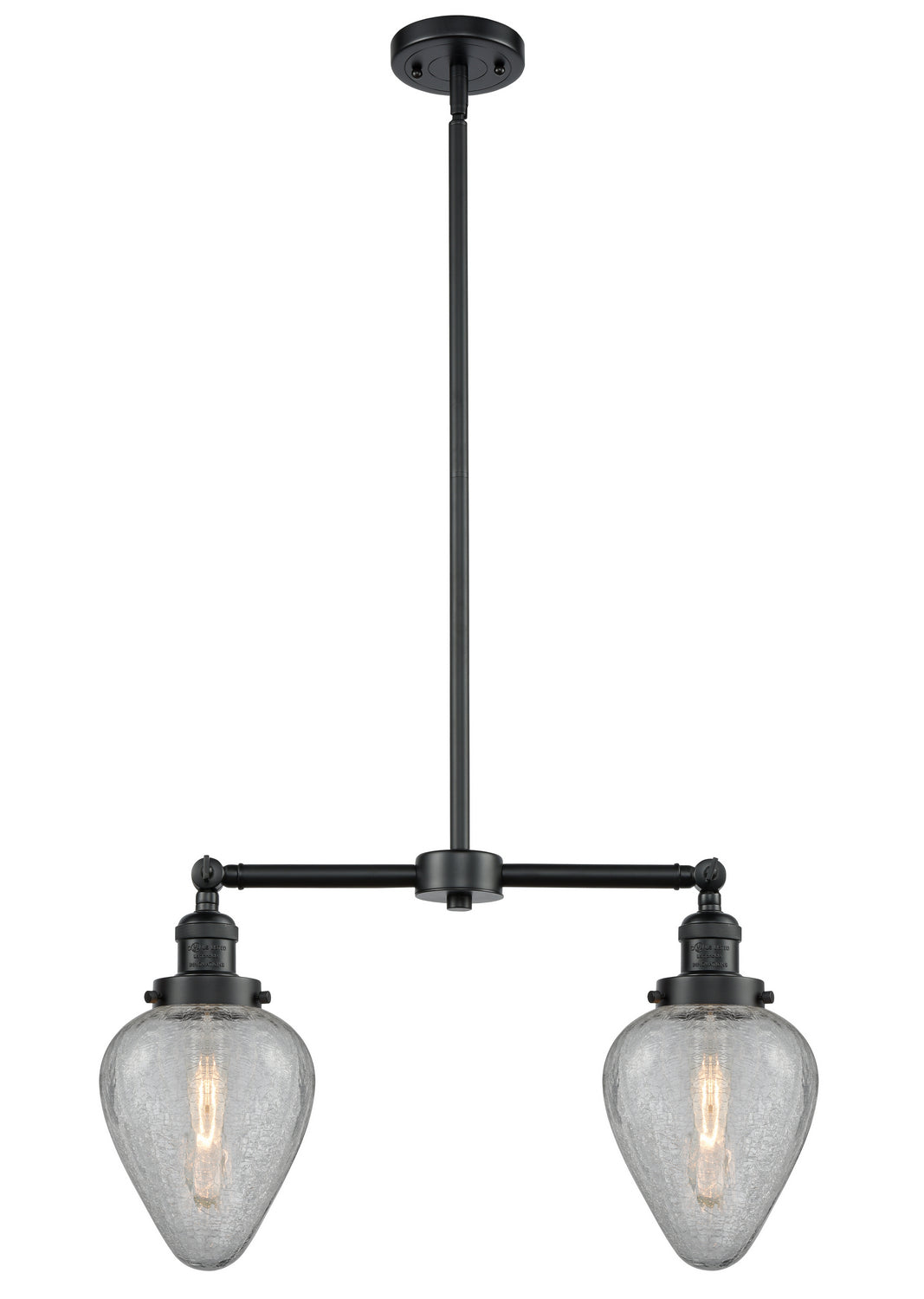Innovations Franklin Restoration 209-OB-G165-LED Pendant Light - Oil Rubbed Bronze