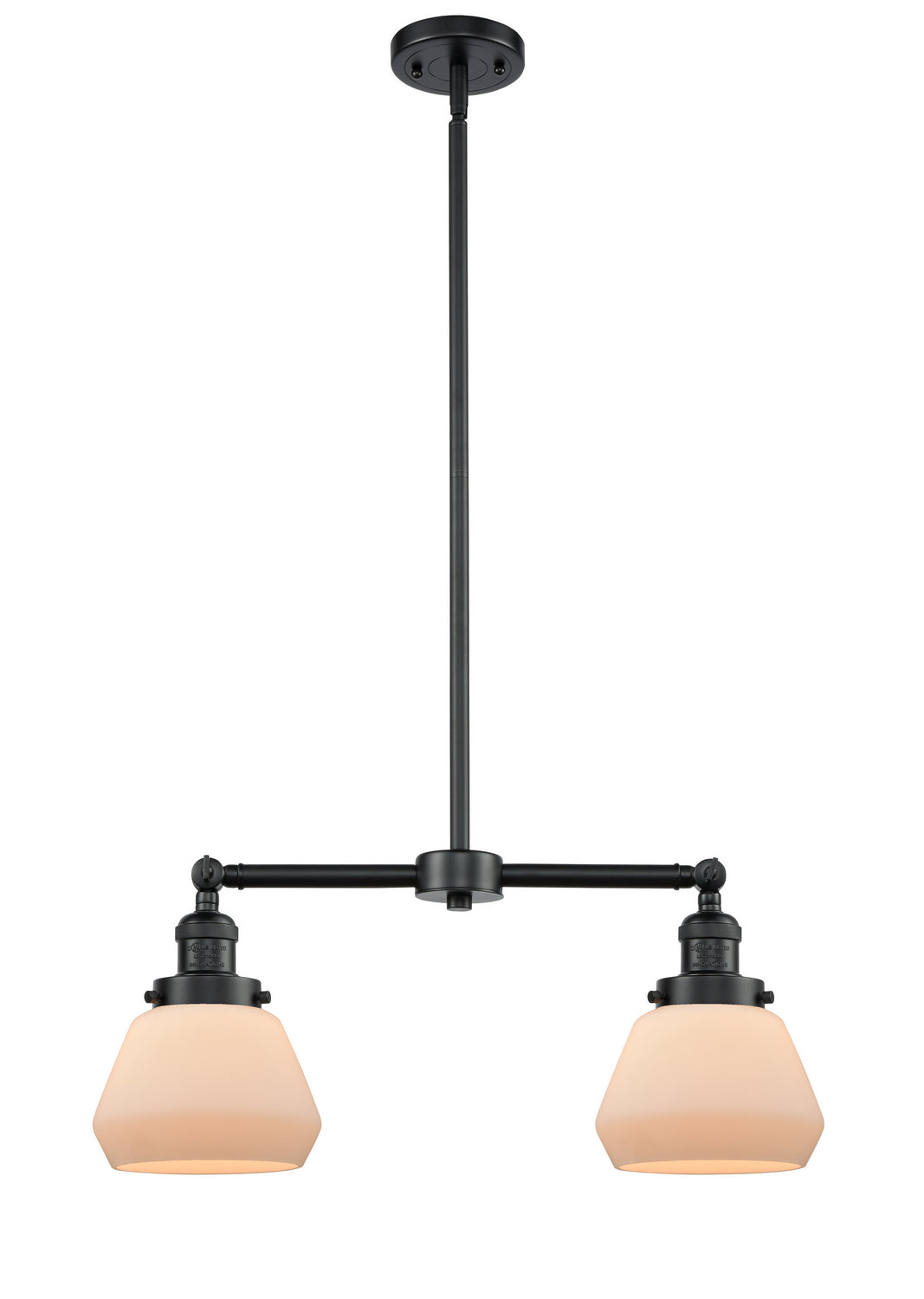 Innovations Franklin Restoration 209-OB-G171-LED Pendant Light - Oil Rubbed Bronze