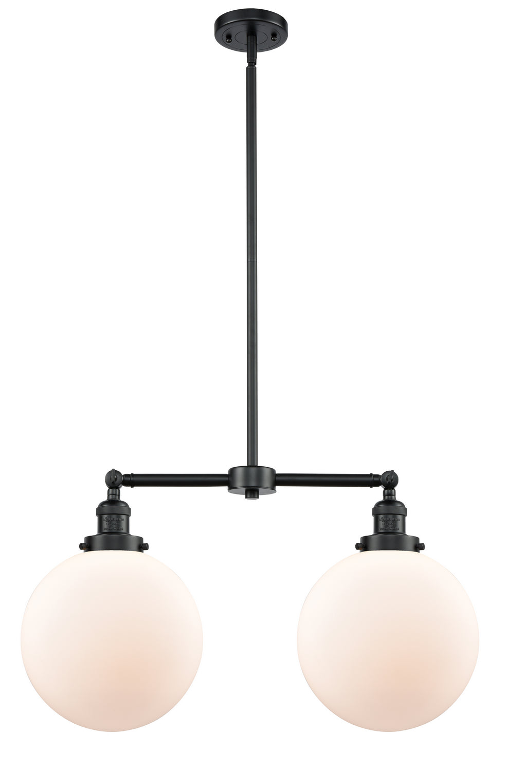 Innovations Franklin Restoration 209-OB-G201-10-LED Pendant Light - Oil Rubbed Bronze