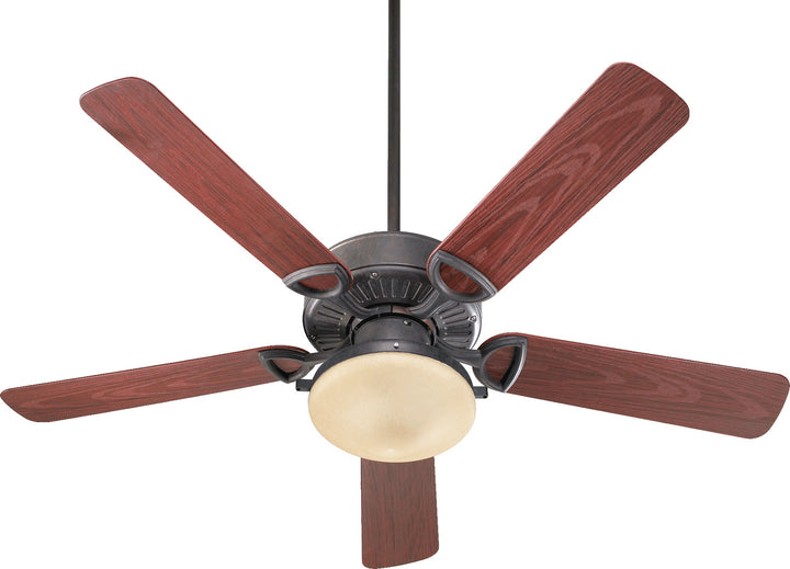 Quorum Estate Patio 143525-944 Ceiling Fan 72 in. - Toasted Sienna, Rosewood