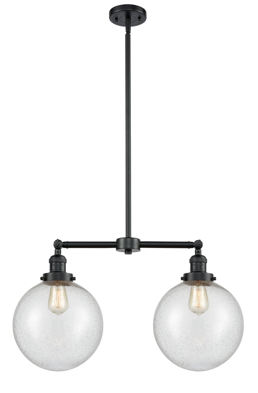 Innovations Franklin Restoration 209-OB-G204-10-LED Pendant Light - Oil Rubbed Bronze