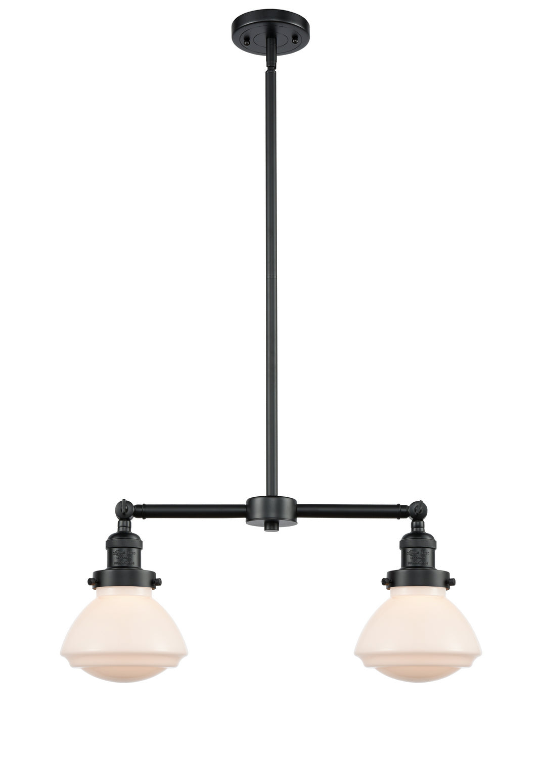 Innovations Franklin Restoration 209-OB-G321-LED Pendant Light - Oil Rubbed Bronze