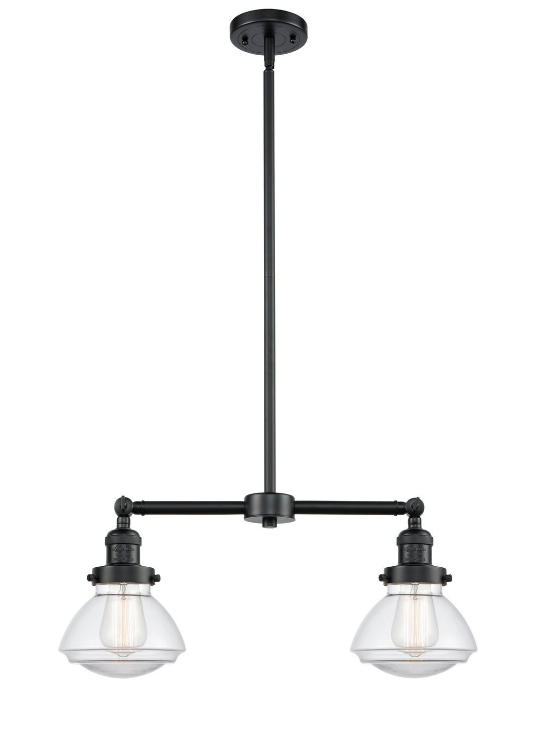 Innovations Franklin Restoration 209-OB-G322-LED Pendant Light - Oil Rubbed Bronze