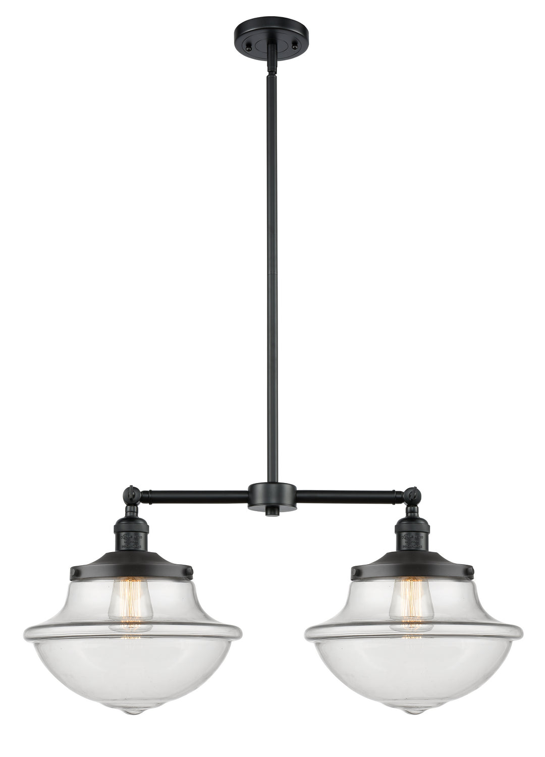 Innovations Franklin Restoration 209-OB-G542-LED Pendant Light - Oil Rubbed Bronze