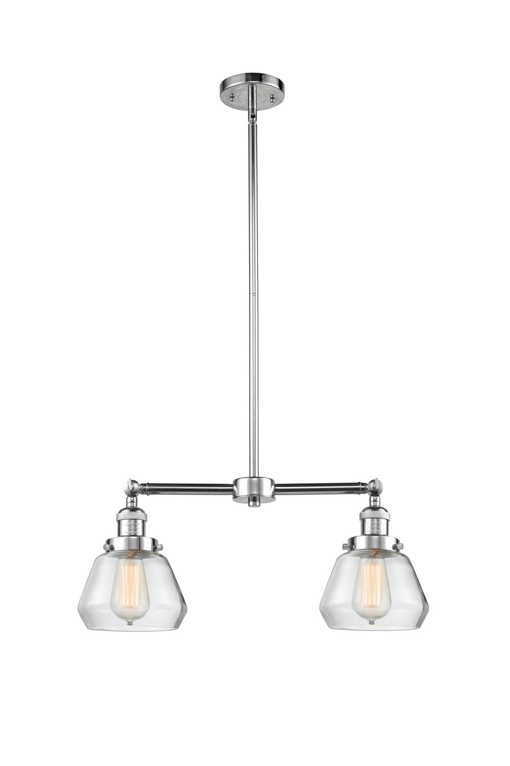 Innovations Franklin Restoration 209-PC-G172 Pendant Light - Polished Chrome