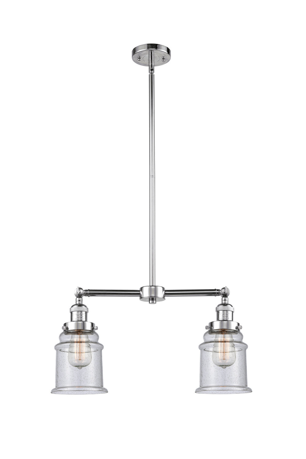 Innovations Franklin Restoration 209-PC-G184-LED Pendant Light - Polished Chrome