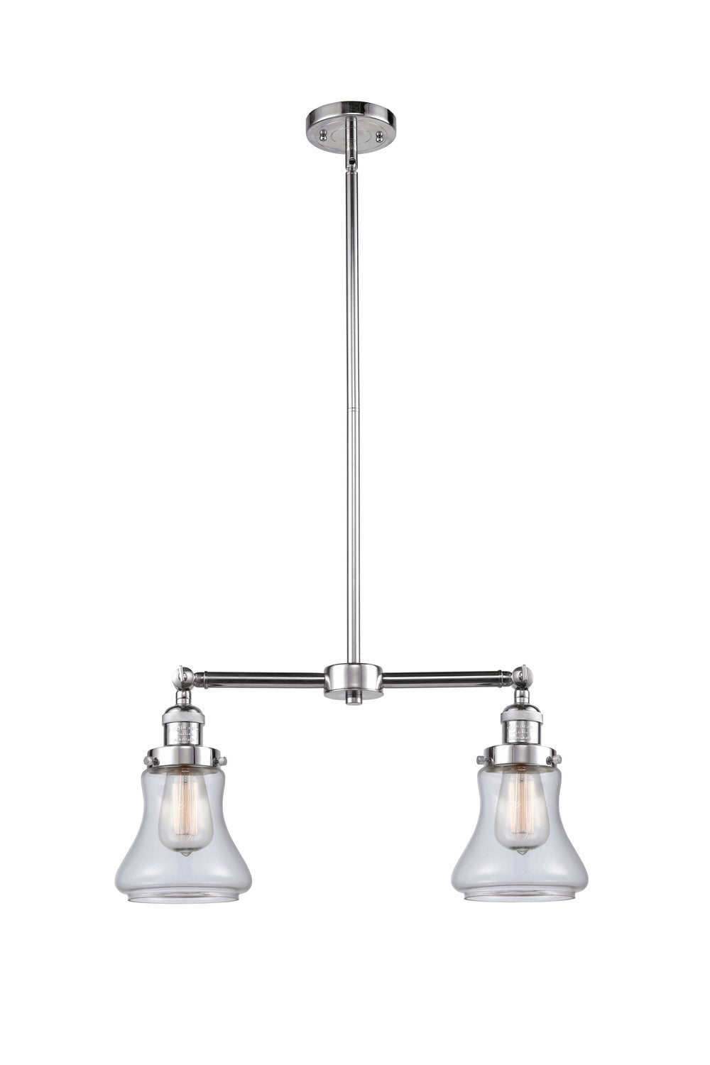 Innovations Franklin Restoration 209-PC-G192 Pendant Light - Polished Chrome