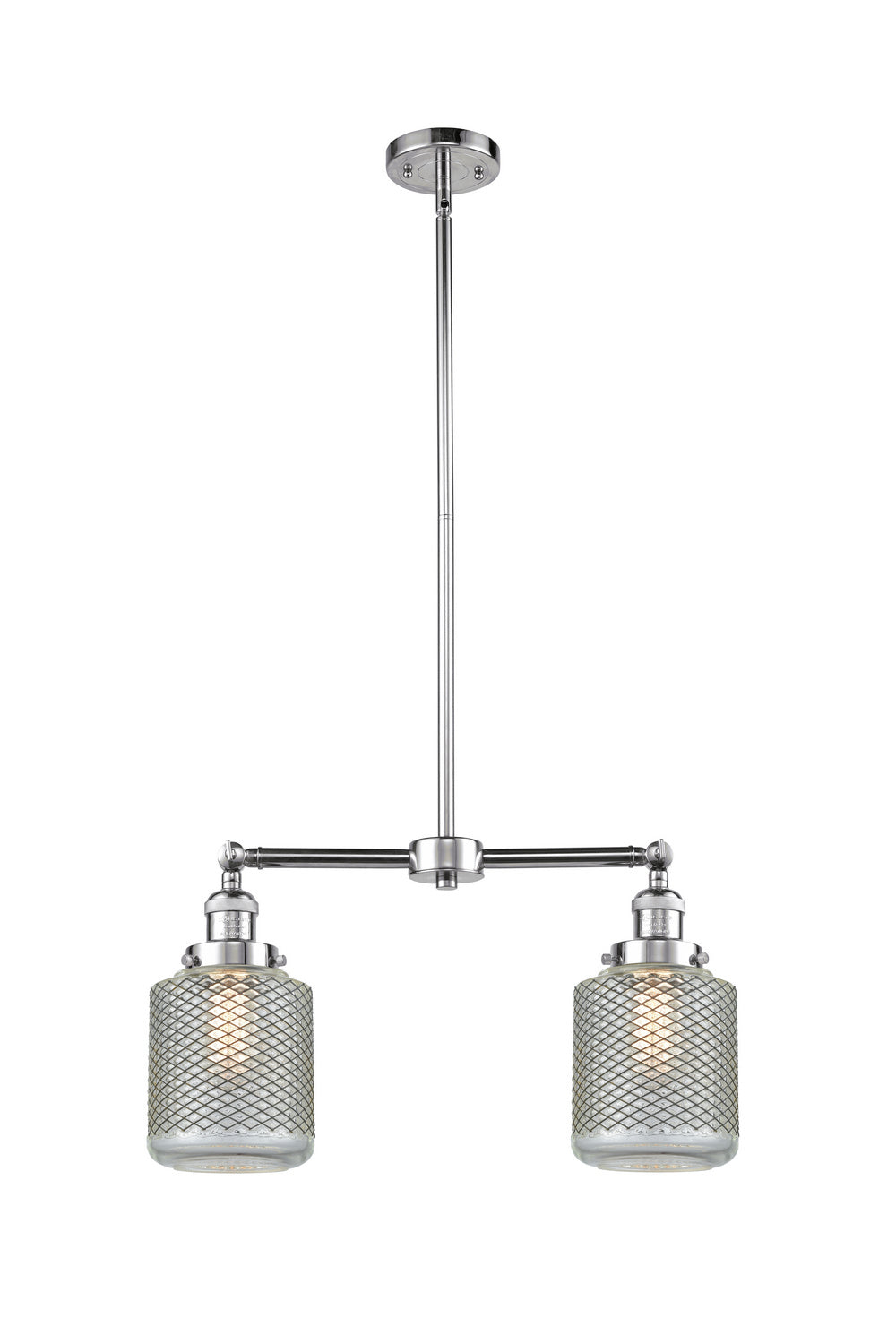 Innovations Franklin Restoration 209-PC-G262 Pendant Light - Polished Chrome