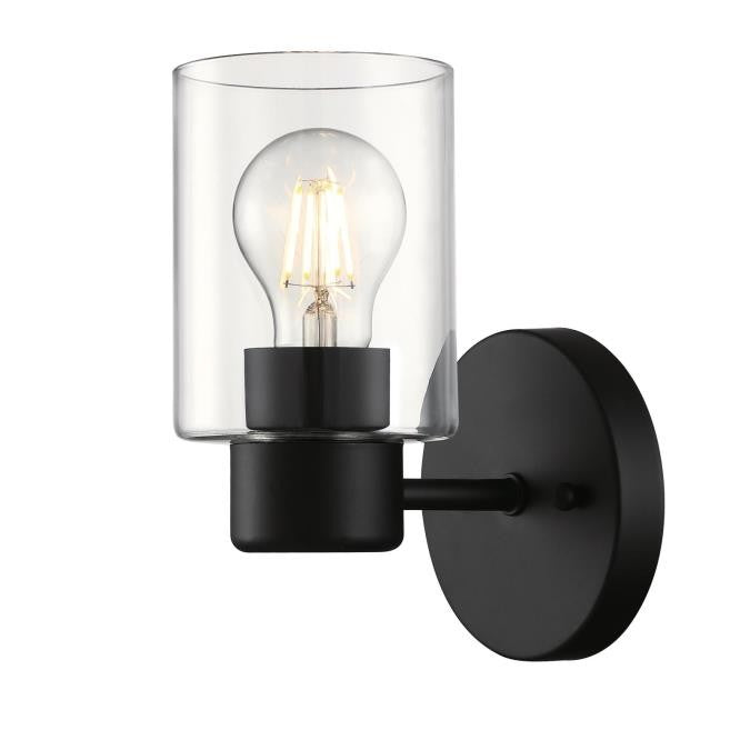 Westinghouse Sylvestre 6115500 Wall Sconce Light - Matte Black