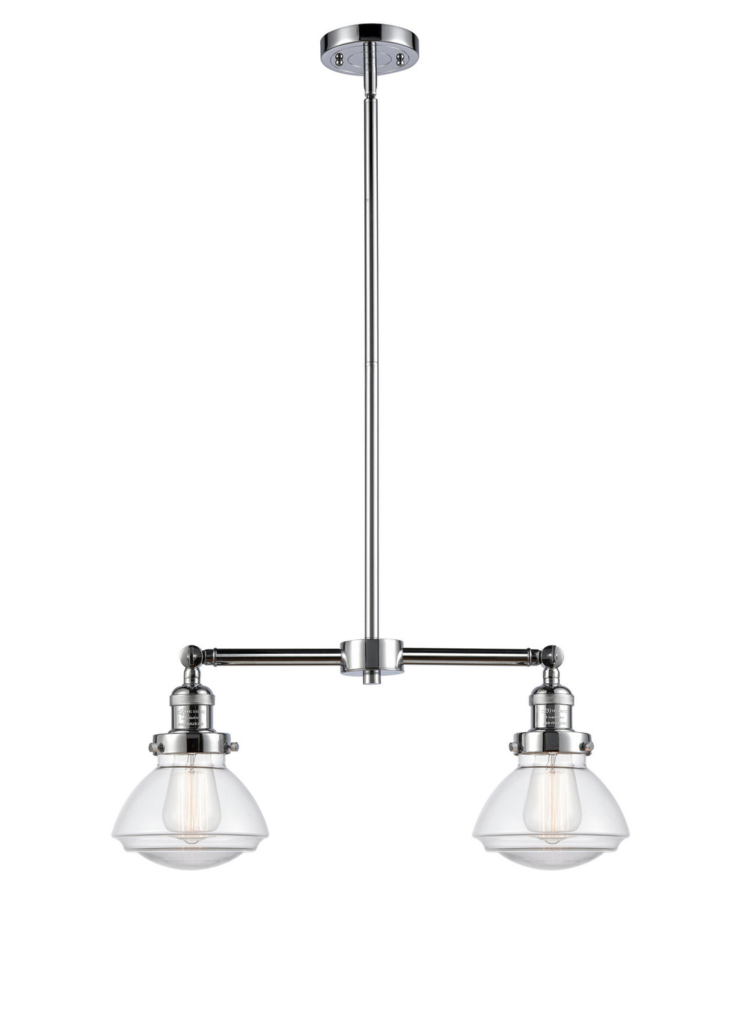 Innovations Franklin Restoration 209-PC-G322 Pendant Light - Polished Chrome