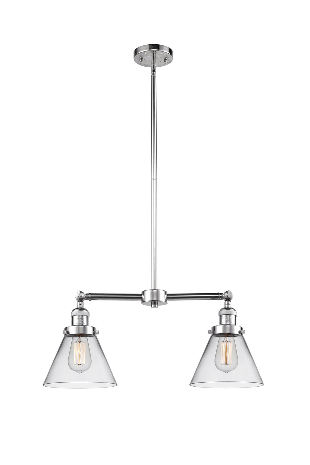 Innovations Franklin Restoration 209-PC-G42 Pendant Light - Polished Chrome