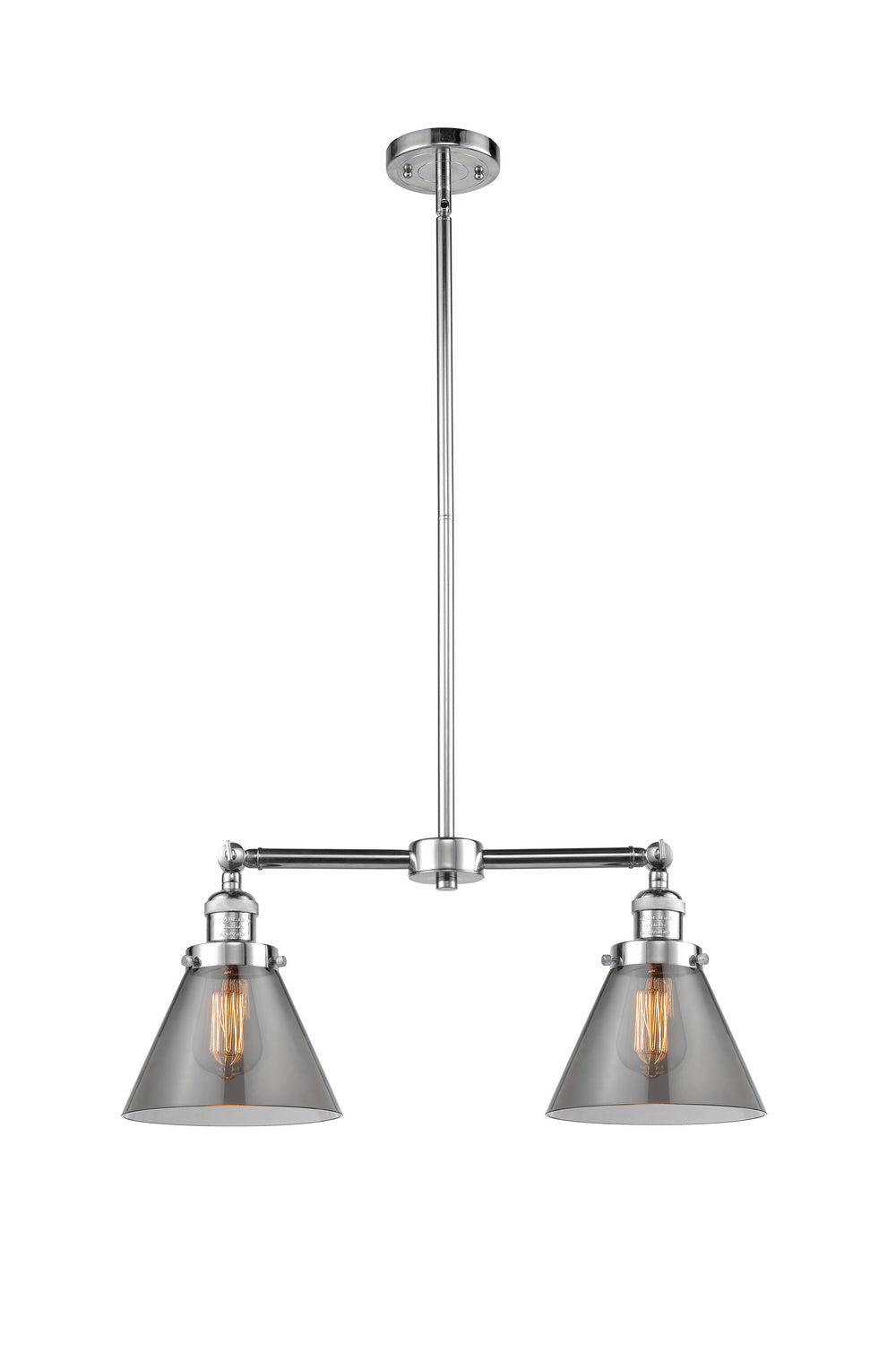 Innovations Franklin Restoration 209-PC-G43 Pendant Light - Polished Chrome