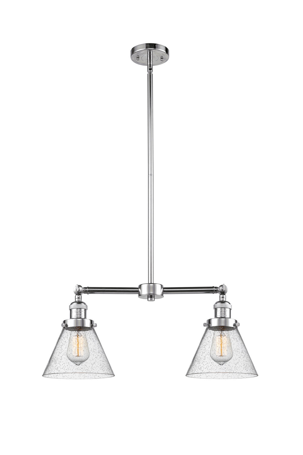 Innovations Franklin Restoration 209-PC-G44 Pendant Light - Polished Chrome