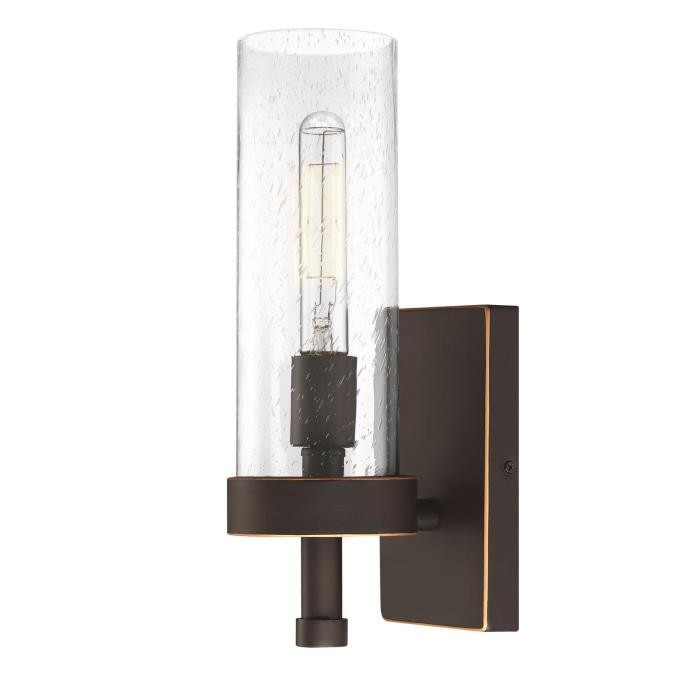 Westinghouse Lavina 6116700 Wall Sconce Light - Oil Rubbed Bronze With Highlights