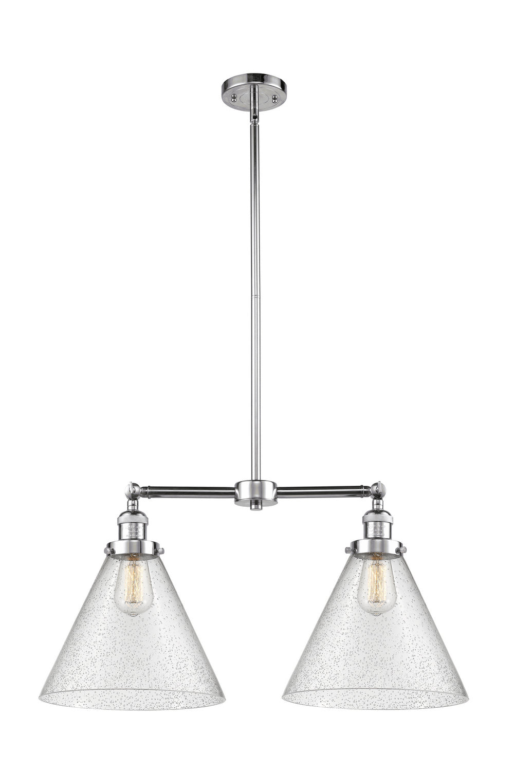 Innovations Franklin Restoration 209-PC-G44-L Pendant Light - Polished Chrome