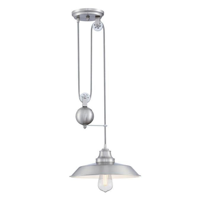 Westinghouse Iron Hill 6116900 Pendant Light - Brushed Nickel