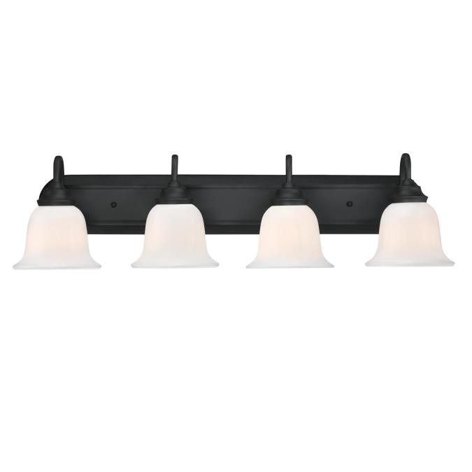 Westinghouse Harwell 6117100 Bath Vanity Light 9 in. wide - Matte Black