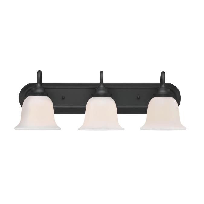 Westinghouse Harwell 6117200 Bath Vanity Light 9 in. wide - Matte Black