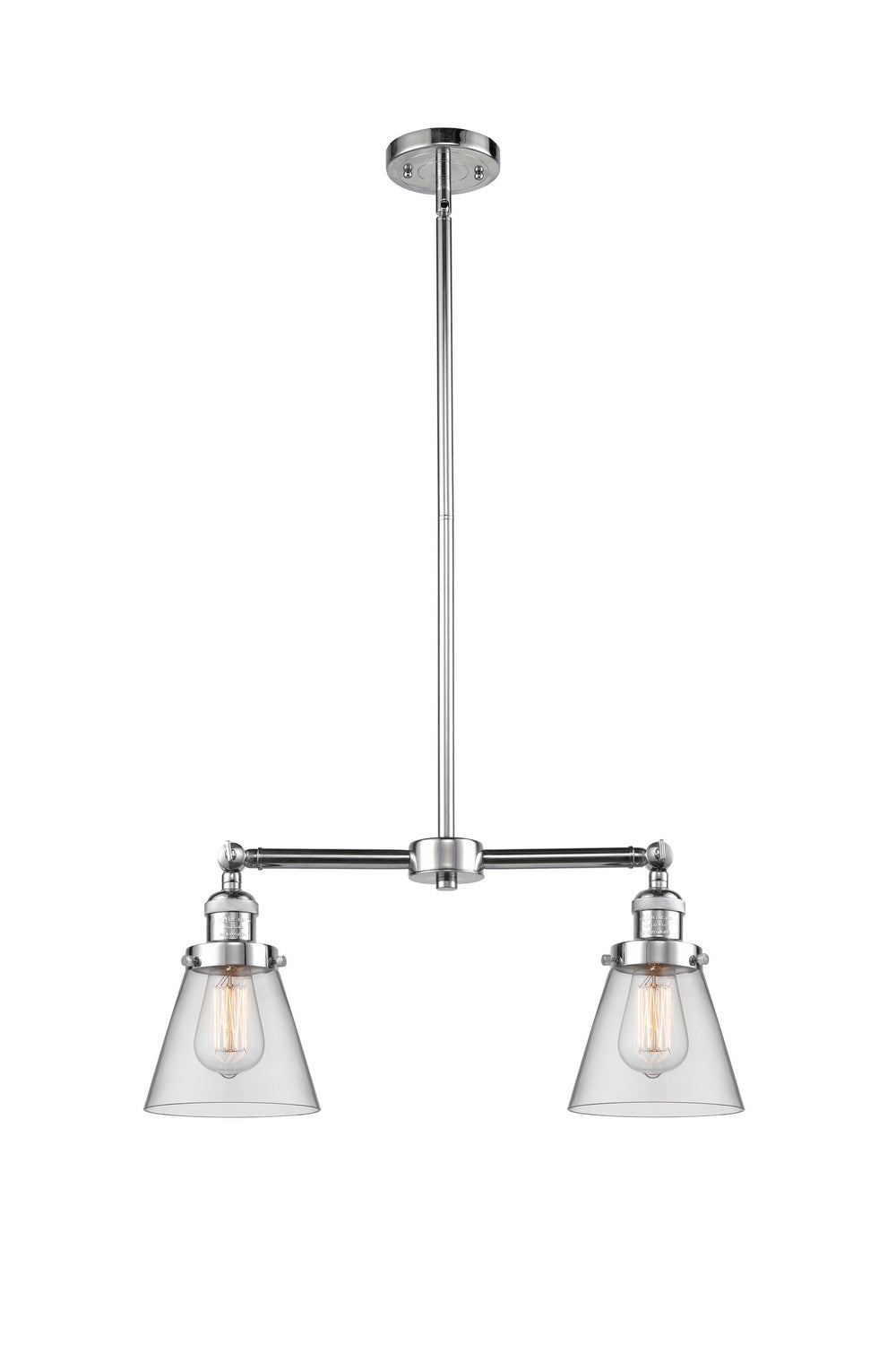 Innovations Franklin Restoration 209-PC-G62 Pendant Light - Polished Chrome