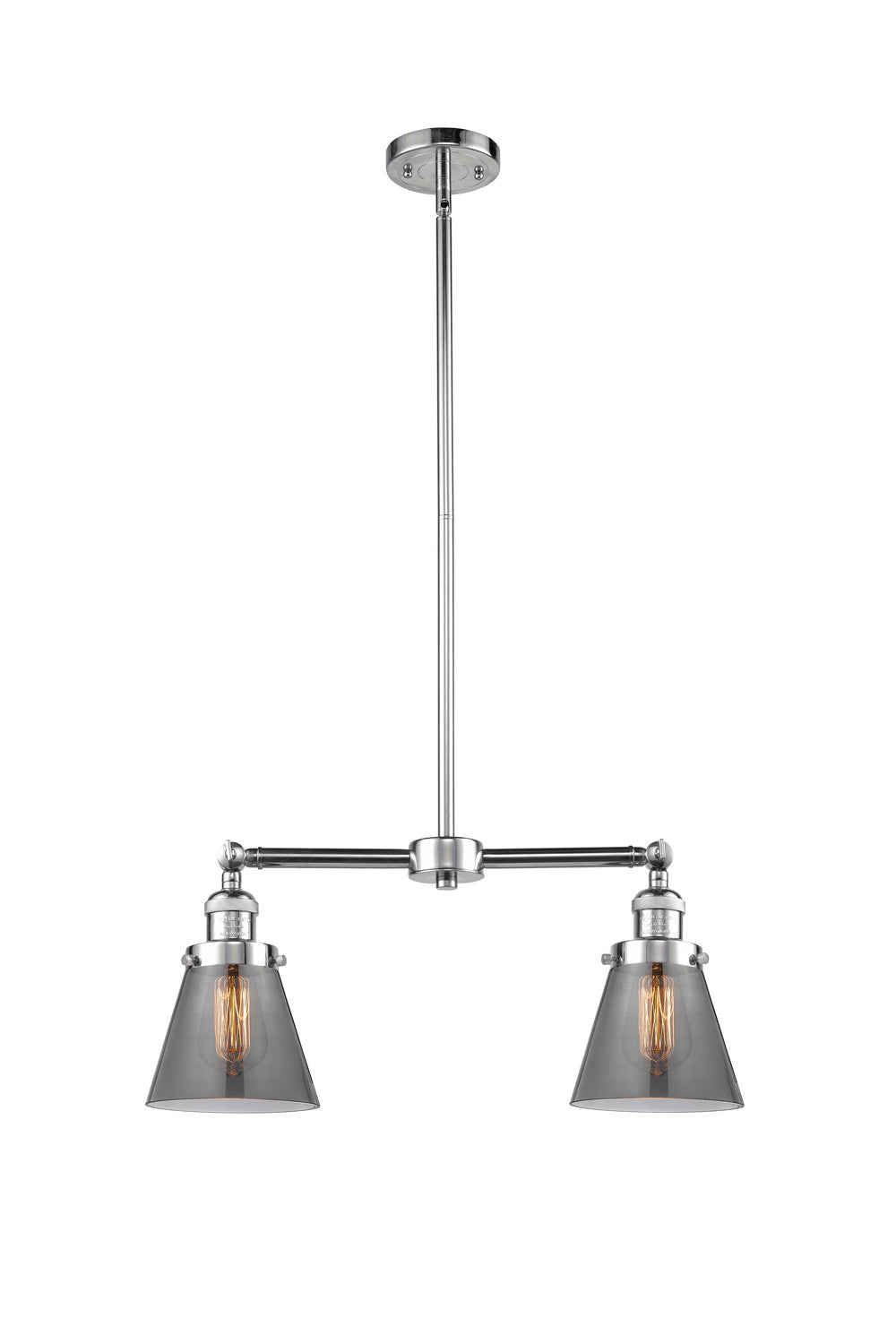 Innovations Franklin Restoration 209-PC-G63 Pendant Light - Polished Chrome