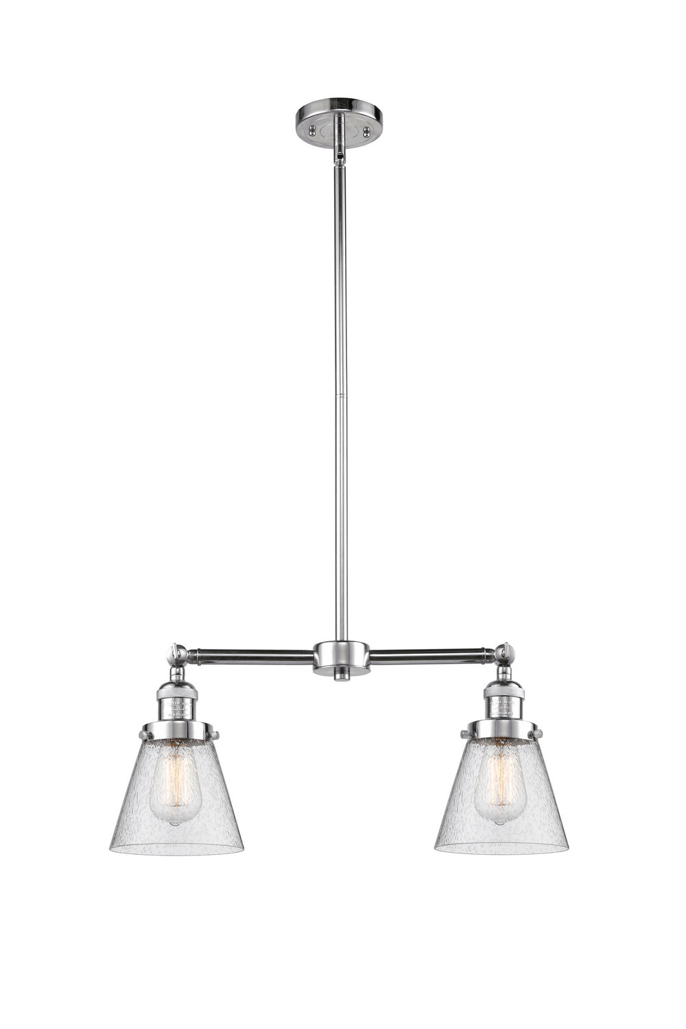 Innovations Franklin Restoration 209-PC-G64-LED Pendant Light - Polished Chrome