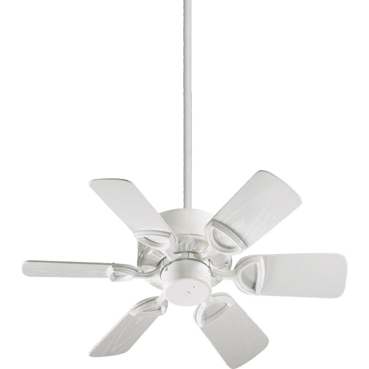 Quorum Estate Patio 143306-6 Ceiling Fan - White