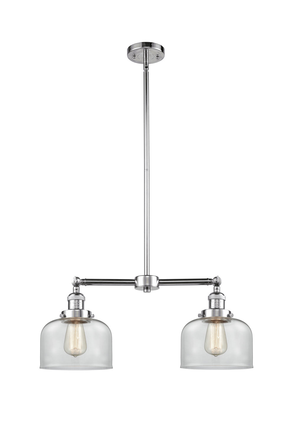 Innovations Franklin Restoration 209-PC-G72-LED Pendant Light - Polished Chrome