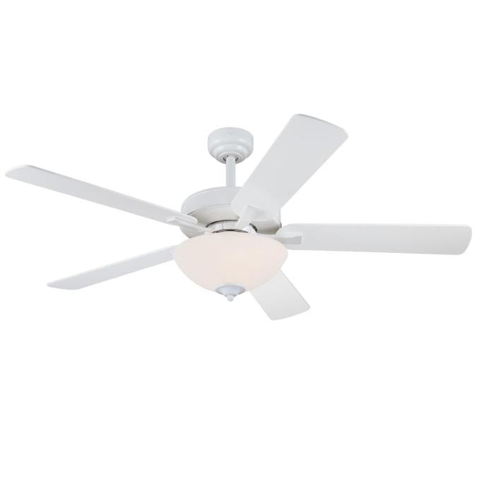 Westinghouse Albert 7308300 Ceiling Fan - White, White / Light Maple/