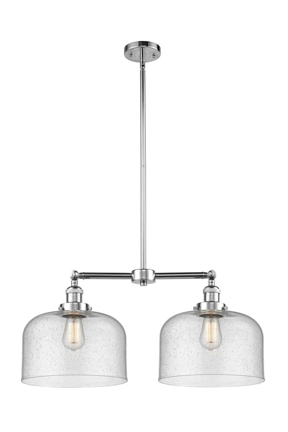 Innovations Franklin Restoration 209-PC-G74-L Pendant Light - Polished Chrome