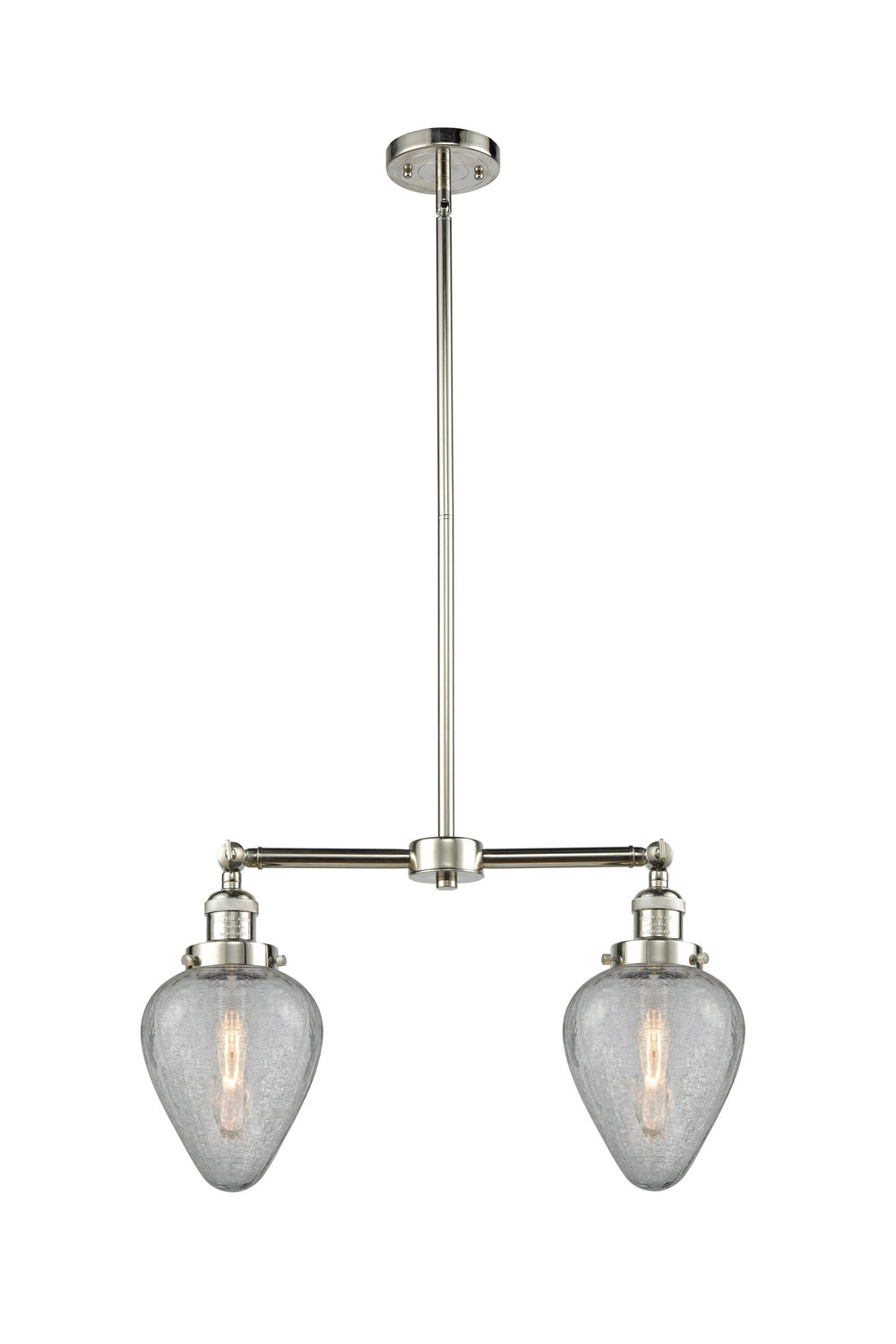 Innovations Franklin Restoration 209-PN-G165-LED Pendant Light - Polished Nickel