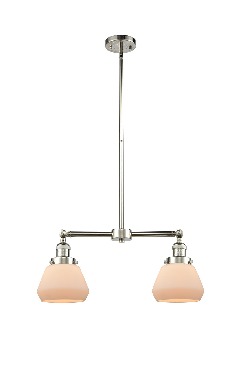 Innovations Franklin Restoration 209-PN-G171 Pendant Light - Polished Nickel
