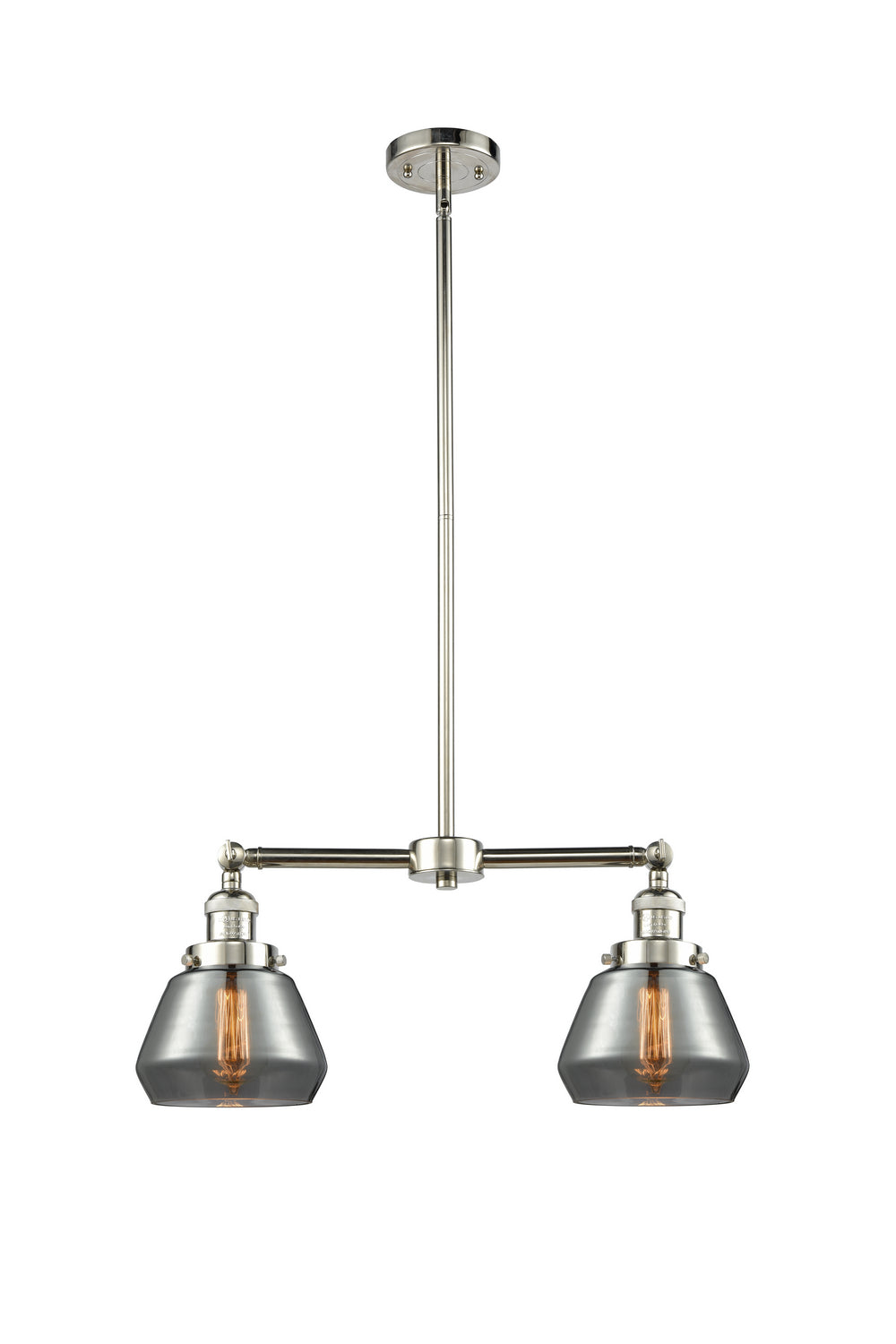 Innovations Franklin Restoration 209-PN-G173 Pendant Light - Polished Nickel