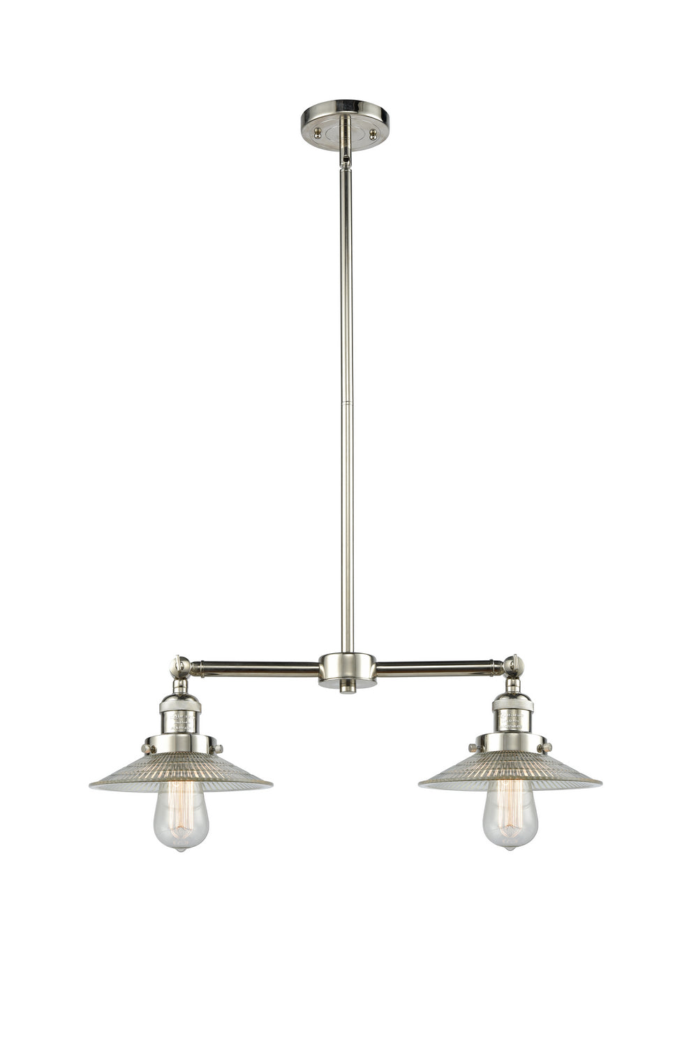 Innovations Franklin Restoration 209-PN-G2 Pendant Light - Polished Nickel