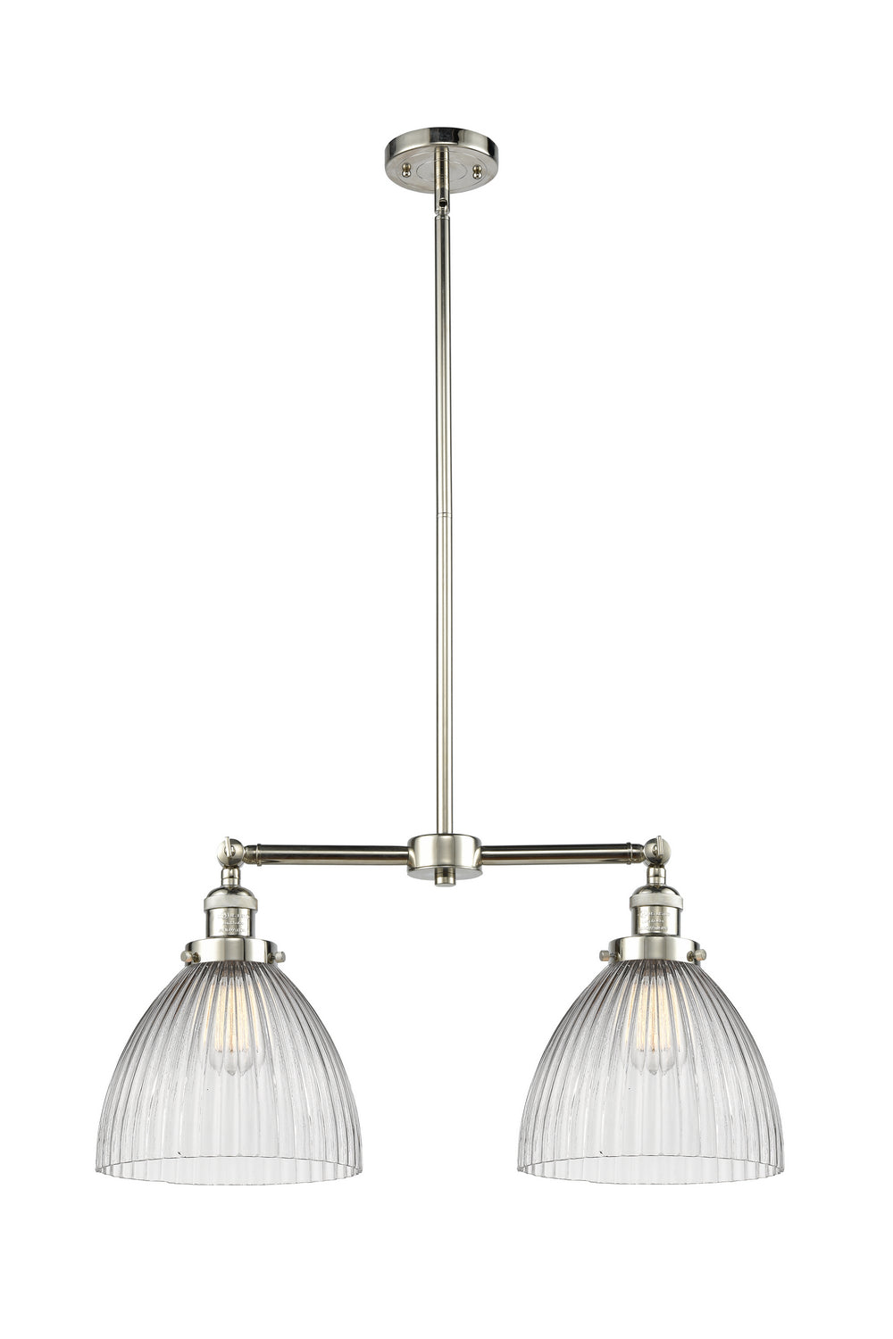 Innovations Franklin Restoration 209-PN-G222 Pendant Light - Polished Nickel