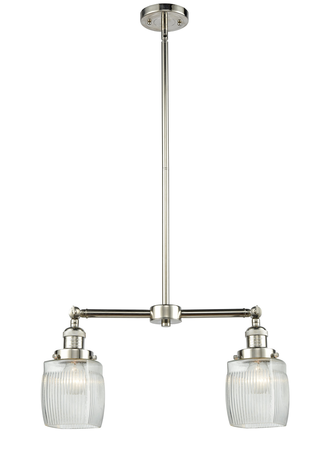 Innovations Franklin Restoration 209-PN-G302 Pendant Light - Polished Nickel