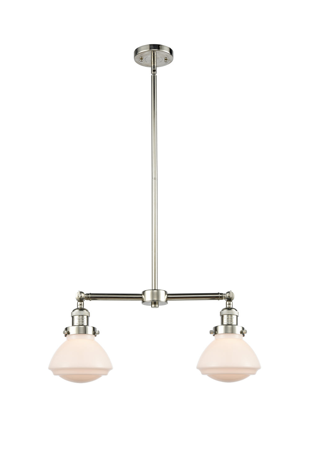 Innovations Franklin Restoration 209-PN-G321-LED Pendant Light - Polished Nickel