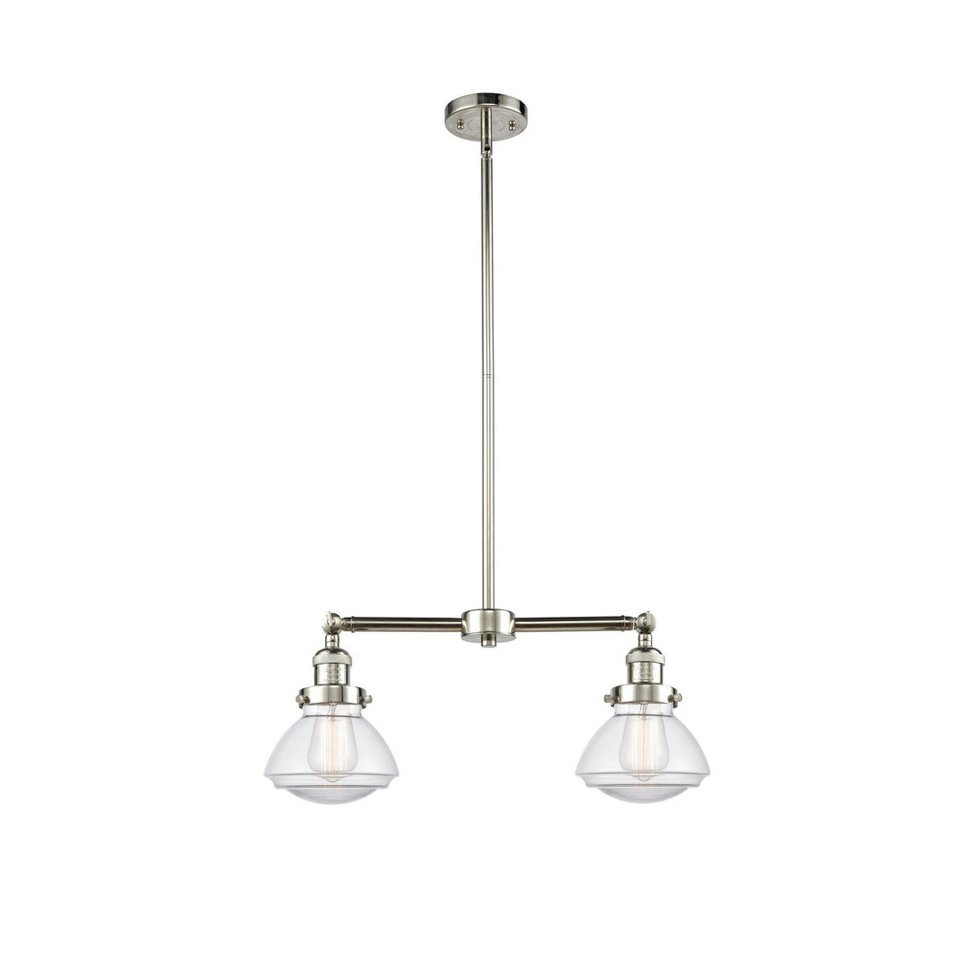 Innovations Franklin Restoration 209-PN-G322-LED Pendant Light - Polished Nickel