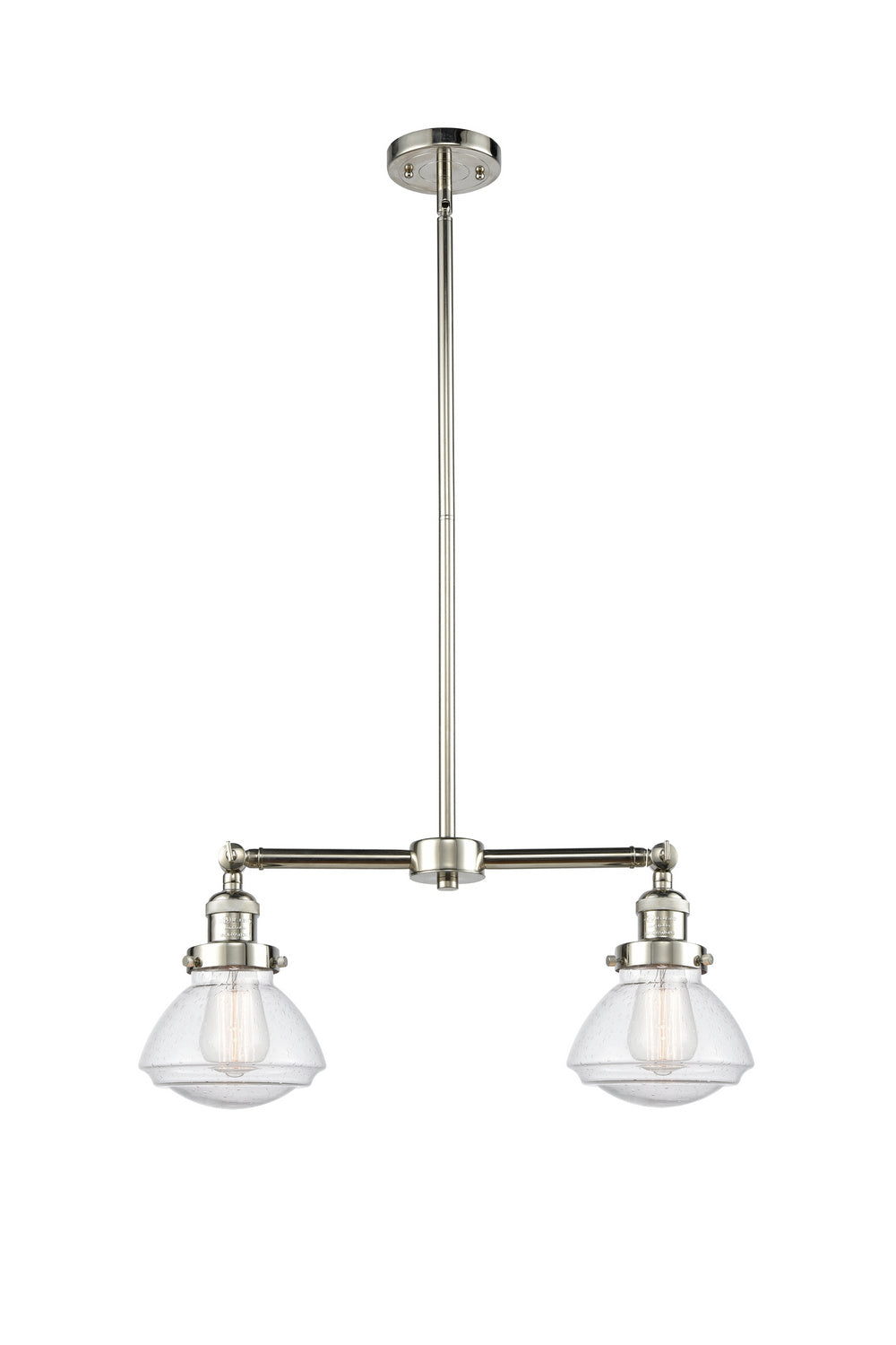 Innovations Franklin Restoration 209-PN-G324-LED Pendant Light - Polished Nickel