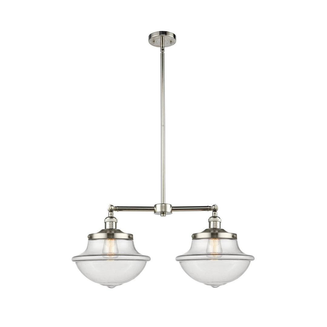 Innovations Franklin Restoration 209-PN-G542-LED Pendant Light - Polished Nickel