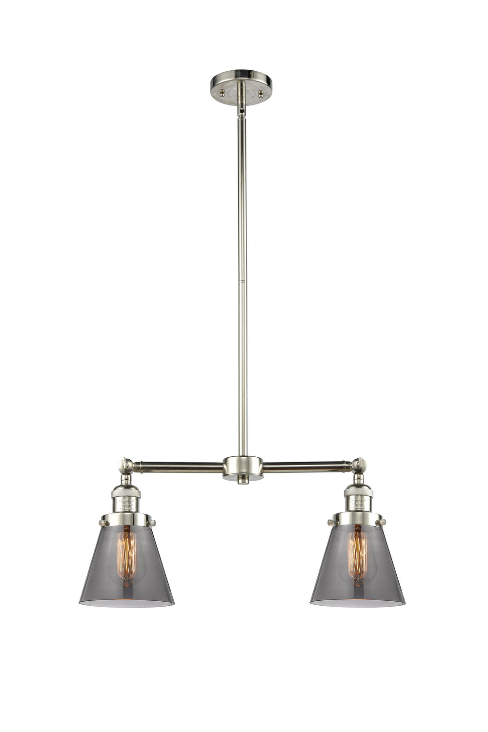 Innovations Franklin Restoration 209-PN-G63-LED Pendant Light - Polished Nickel