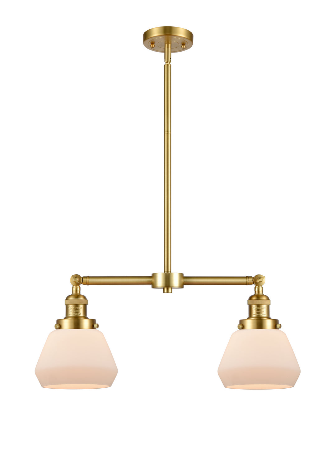 Innovations Franklin Restoration 209-SG-G171-LED Pendant Light - Satin Gold