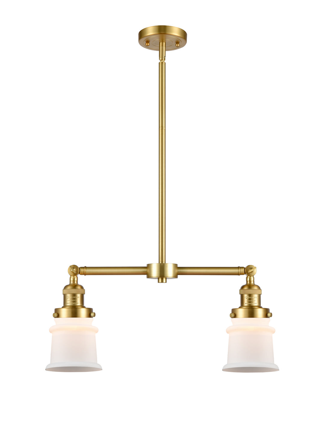 Innovations Franklin Restoration 209-SG-G181S Pendant Light - Satin Gold