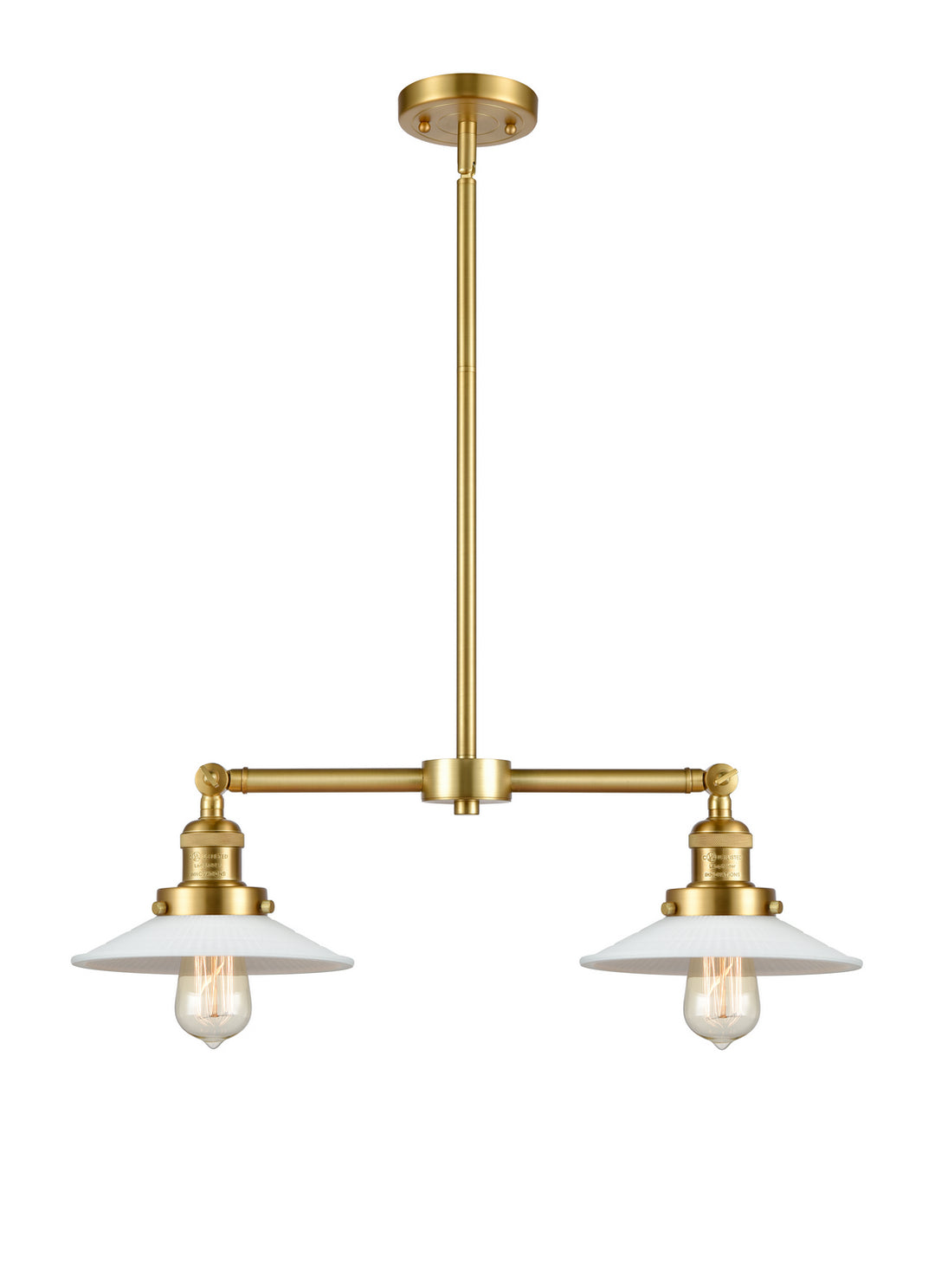 Innovations Franklin Restoration 209-SG-G1-LED Pendant Light - Satin Gold