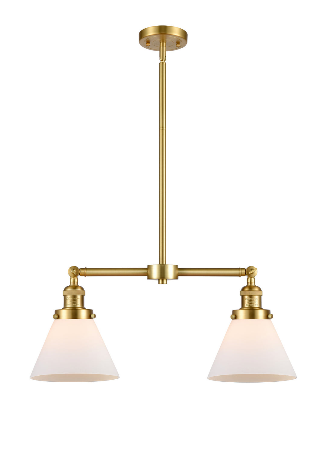 Innovations Franklin Restoration 209-SG-G41 Pendant Light - Satin Gold