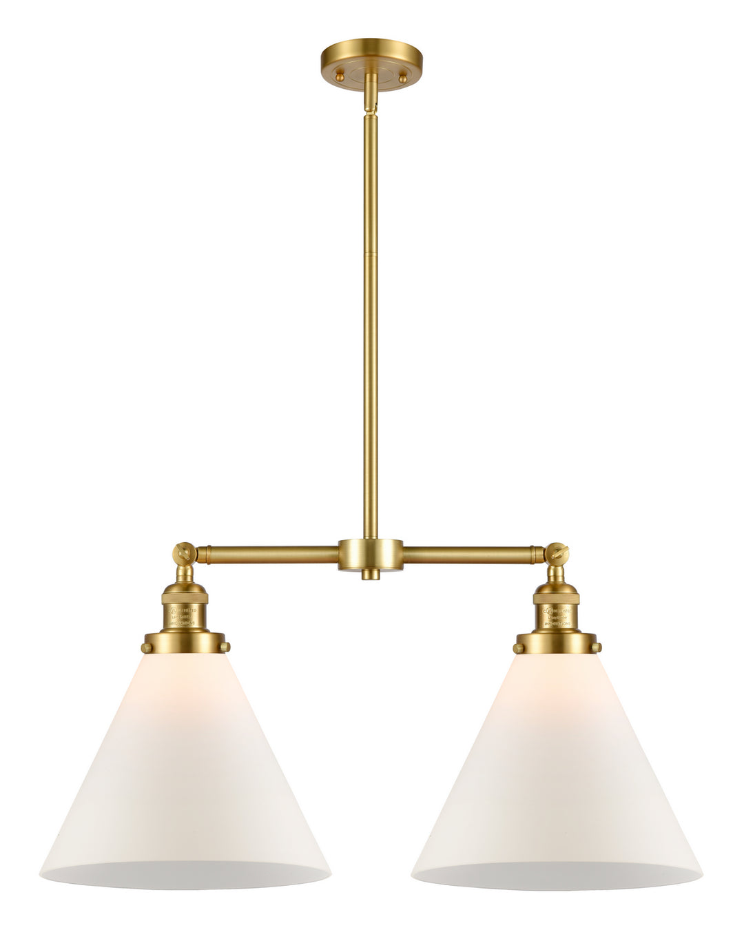 Innovations Franklin Restoration 209-SG-G41-L-LED Pendant Light - Satin Gold