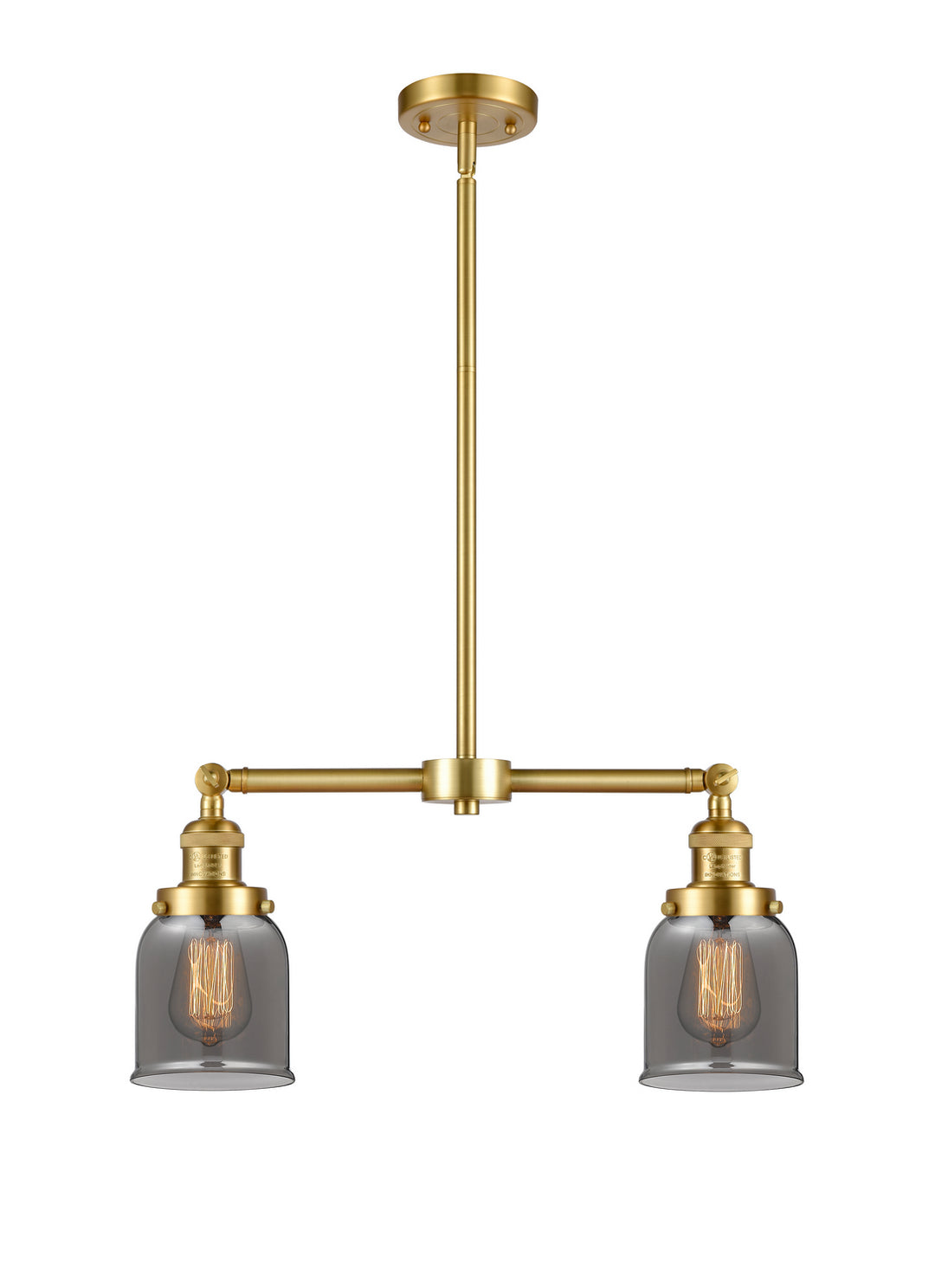 Innovations Franklin Restoration 209-SG-G53-LED Pendant Light - Satin Gold