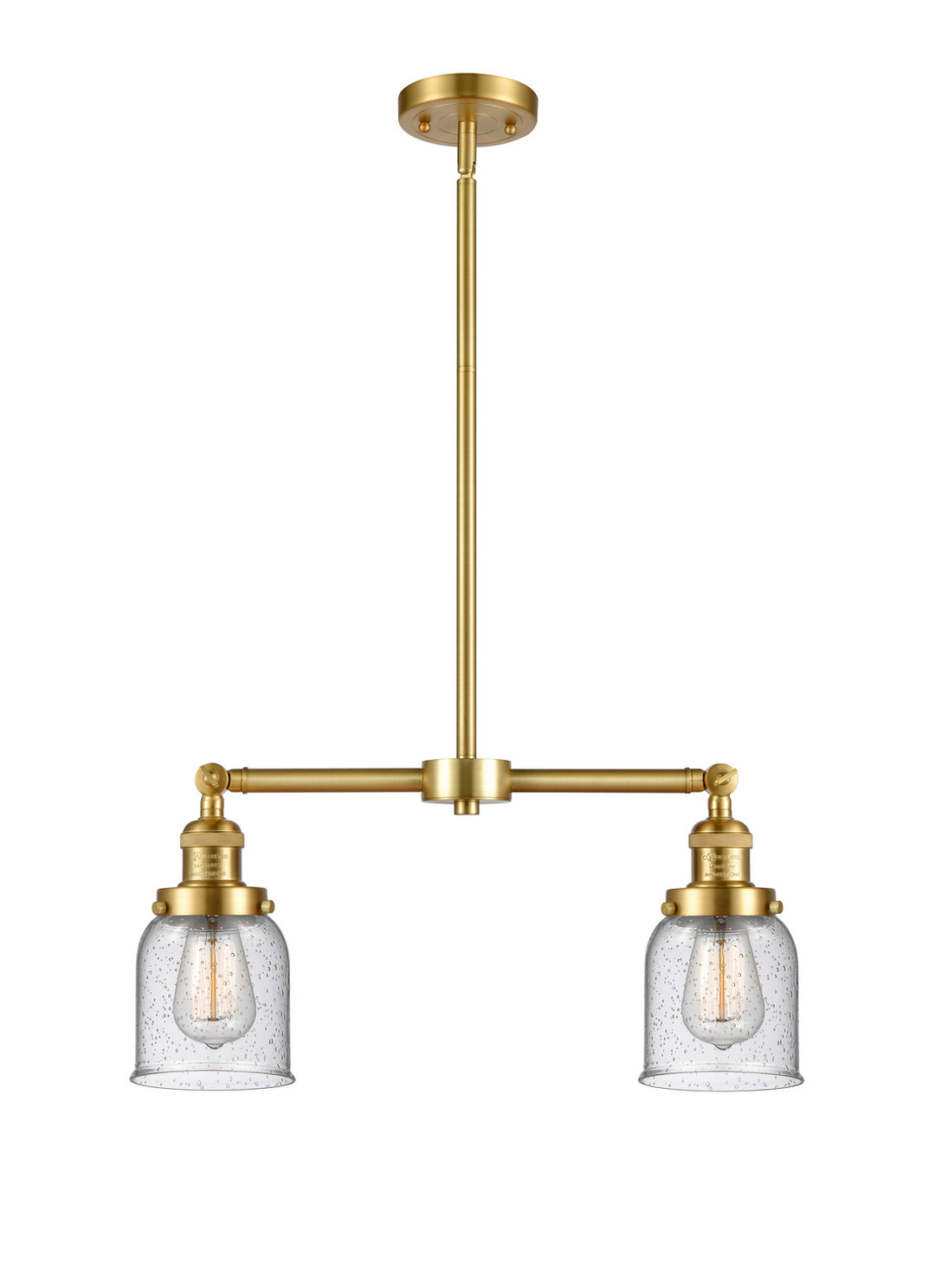 Innovations Franklin Restoration 209-SG-G54 Pendant Light - Satin Gold
