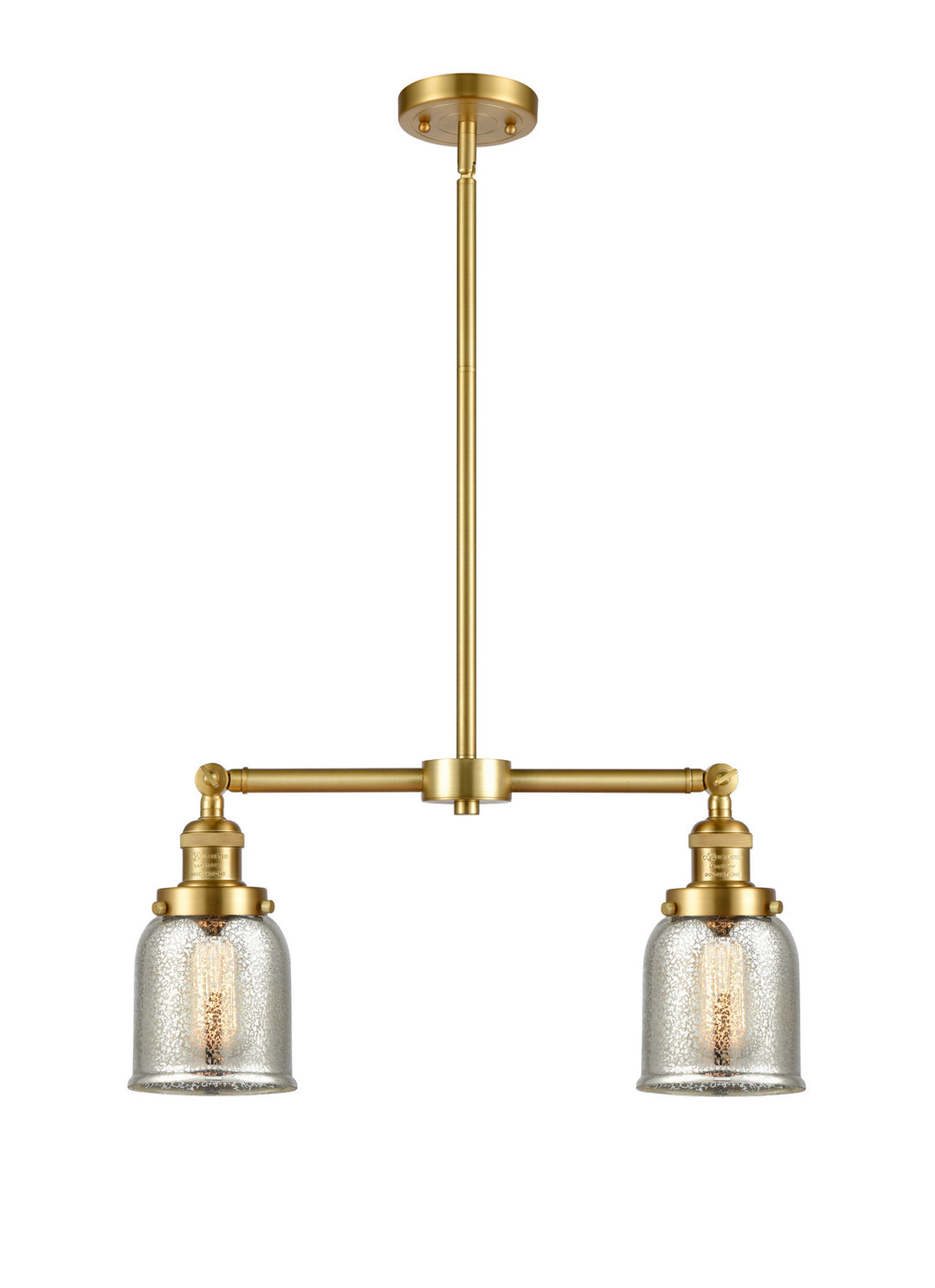 Innovations Franklin Restoration 209-SG-G58-LED Pendant Light - Satin Gold