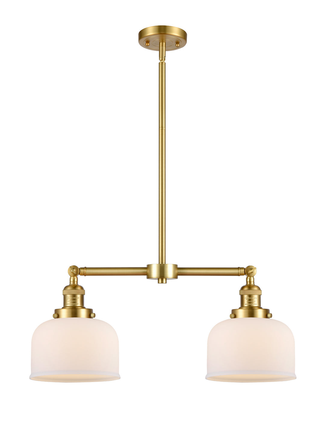 Innovations Franklin Restoration 209-SG-G71 Pendant Light - Satin Gold